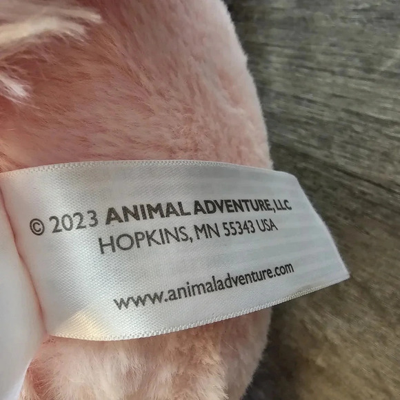 Animal‎ Adventure Pink Unicorn Pink Mane  Plush Stuffed Animal Toy - Picture 5 of 5